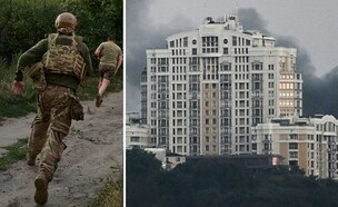 התקיפות בלב הערים (צילום: Pierre Crom | Genya SAVILOV / AFP via Getty Images)