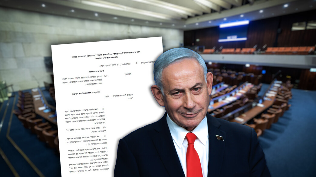 חוק שירות הביטחון - שילוב תלמידי הישיבות חוק שירות הביטחון - שילוב תלמידי הישיבות