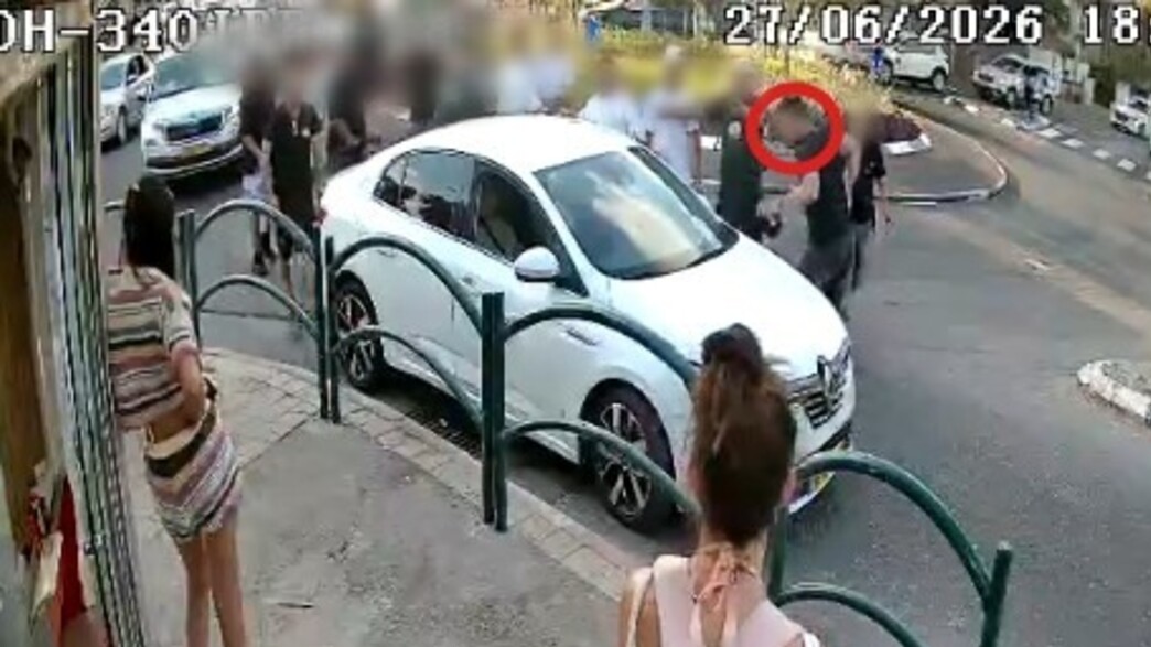 תיעוד רגעי המעצר בקרית ים