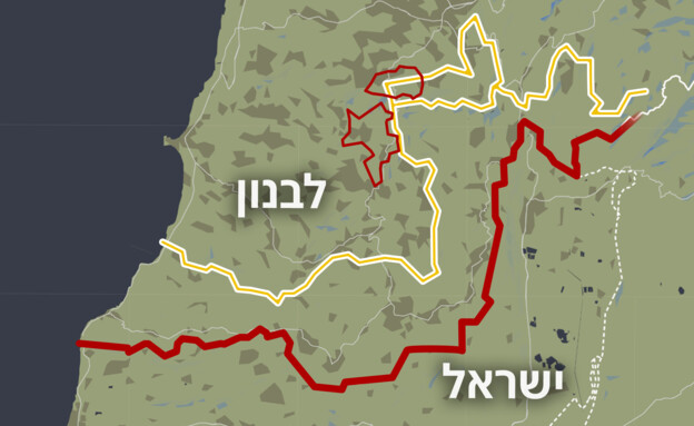 המפה שבנימין נתניהו הציג במסע"ת המפה שבנימין נתניהו הציג במסע"ת