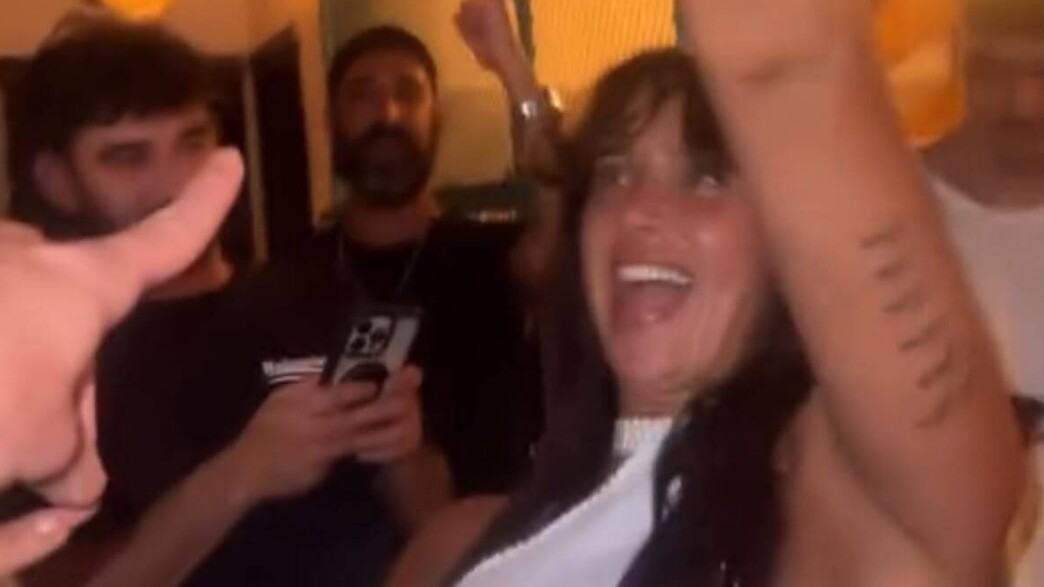 גל רובין חוגגת את הניצחון