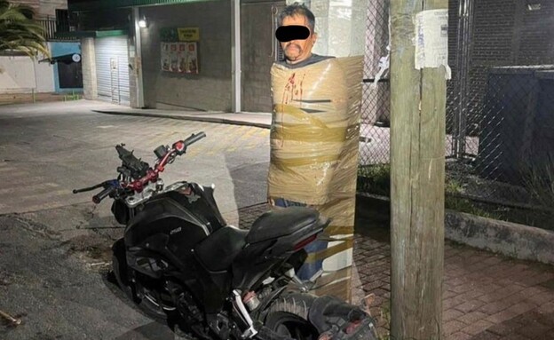 "באטמן המקסיקני" (צילום: מתוך הרשתות החברתיות לפי סעיף 27א׳ לחוק זכויות יוצרים)