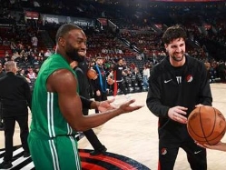 ג`יילן בראון ודני אבדיה (GETTY) (צילום: ספורט 5)
