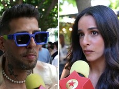 אורטל עמר ובן אל תבורי (צילום: מתוך "לילה טוב עם גיא פינס", קשת 12) אורטל עמר ובן אל תבורי (צילום: מתוך "לילה טוב עם גיא פינס", קשת 12)