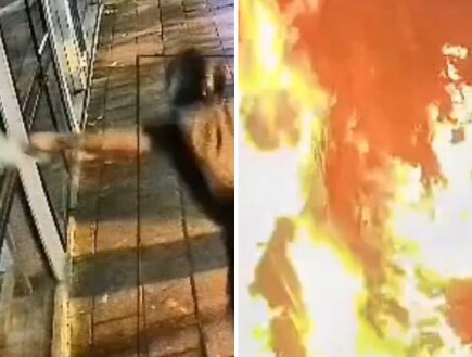 בפעם השלישית: בית קפה הוצת ברמת גן בגלל שהוא פועל בשבת