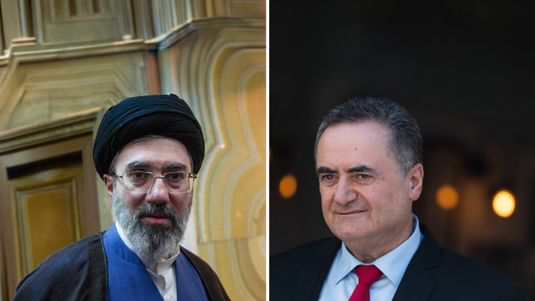 ישראל כ"ץ ומוג'תבא ח'אמנאי ישראל כ"ץ ומוג'תבא ח'אמנאי