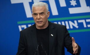 יאיר לפיד (צילום: יונתן זינדל, פלאש 90)