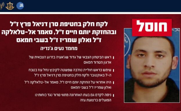 מחמד נעים ג'נדיה חוסל (צילום: דובר צה"ל)