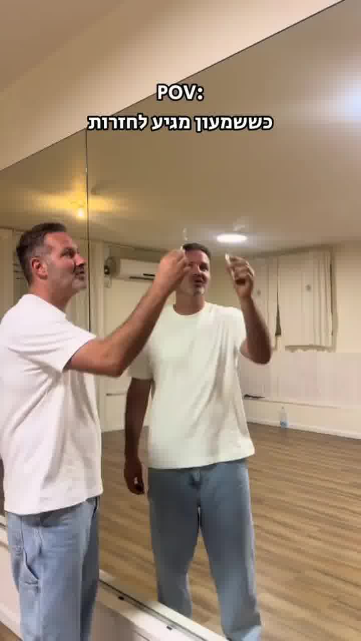 שמעון גרשון הגיע לידר החזרות של רוקדימים ונתן הוראות
