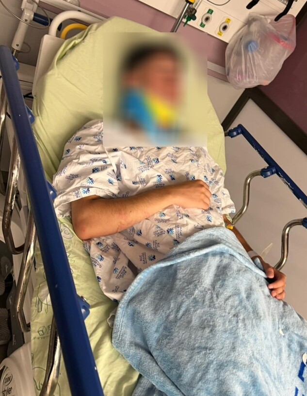 הנער שנפגע בתאונה עם ששון שאולוב הנער שנפגע בתאונה עם ששון שאולוב