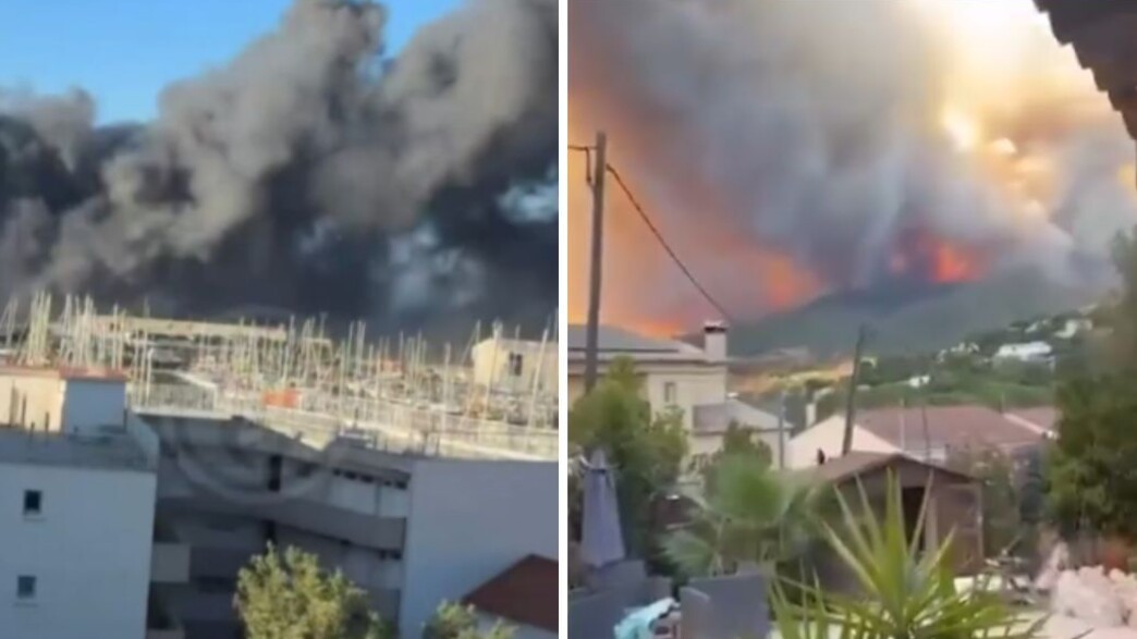 שריפות ענק במערב אירופה שריפות ענק במערב אירופה