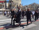 Breaks into the Light Rail Construction Compound - and Lies Down on the Pipes | The Documentation from the Protest on Bar-Ilan Street in Jerusalem