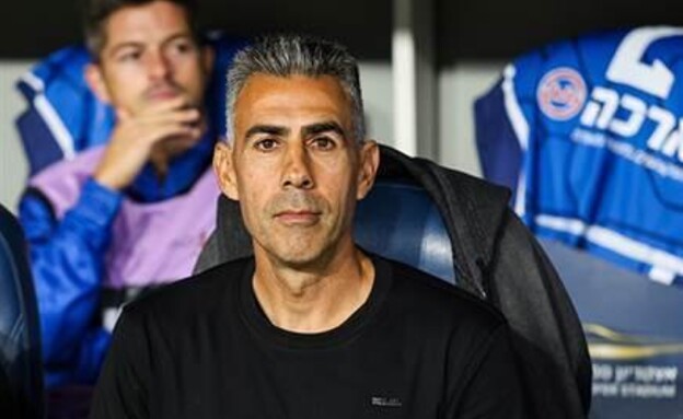 הקבוצה שלו לא הייתה בעניינים היום. אלירן חודדה (קובי אליהו) (צילום: ספורט 5)