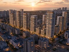 מגדלים בשכונת אפרידר באשקלון