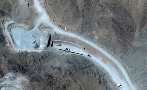 אתר "הר המכוש" באיראן סמוך למתקן הגרעין בנתנז (צילום: Reuters)