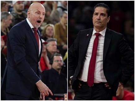 העימות של אוברדוביץ` וספרופולוס (GETTY) (צילום: ספורט 5)