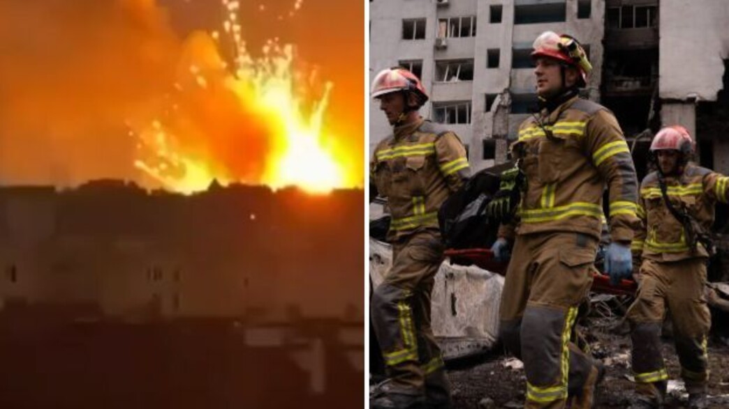 האש בבירה ומבצעי החילוץ האש בבירה ומבצעי החילוץ