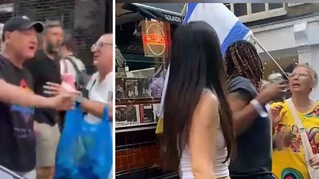 מתקפה אנטישמית במצעד הגאווה בלונדון מתקפה אנטישמית במצעד הגאווה בלונדון