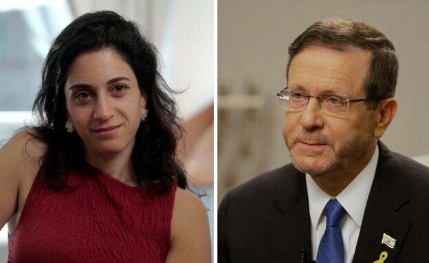 לייקי גליק ויצחק הרצוג (צילום: יצחק הרצוג: מתוך "אופירה ולוינסון", קשת 12 | לייקי גליק: מתוך "חתונה ממבט ראשון", קשת 12)