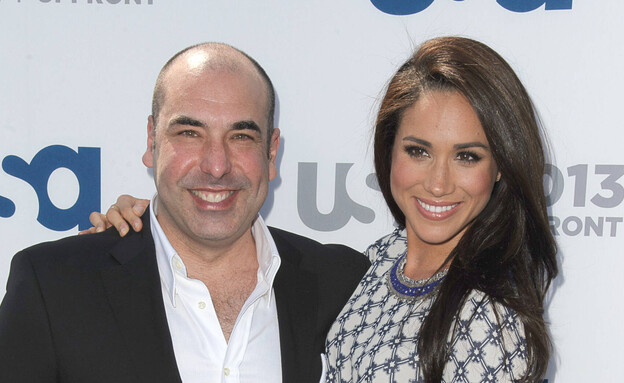 מייגן מרקל, ריק הופמן (צילום: Dave Kotinsky, Getty images)