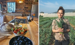 המטבח של משק חביביאן (צילום: שני בריל // פרטי)