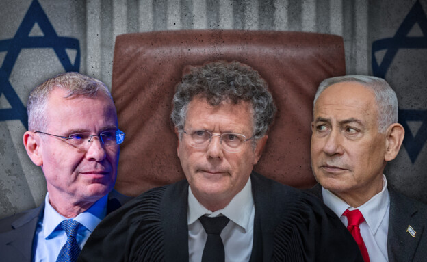 בנימין נתניהו, יצחק עמית ויריב לוין בנימין נתניהו, יצחק עמית ויריב לוין