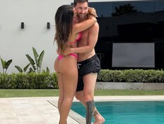 מסי ואנטונלה בבית בארגנטינה מסי ואנטונלה בבית בארגנטינה
