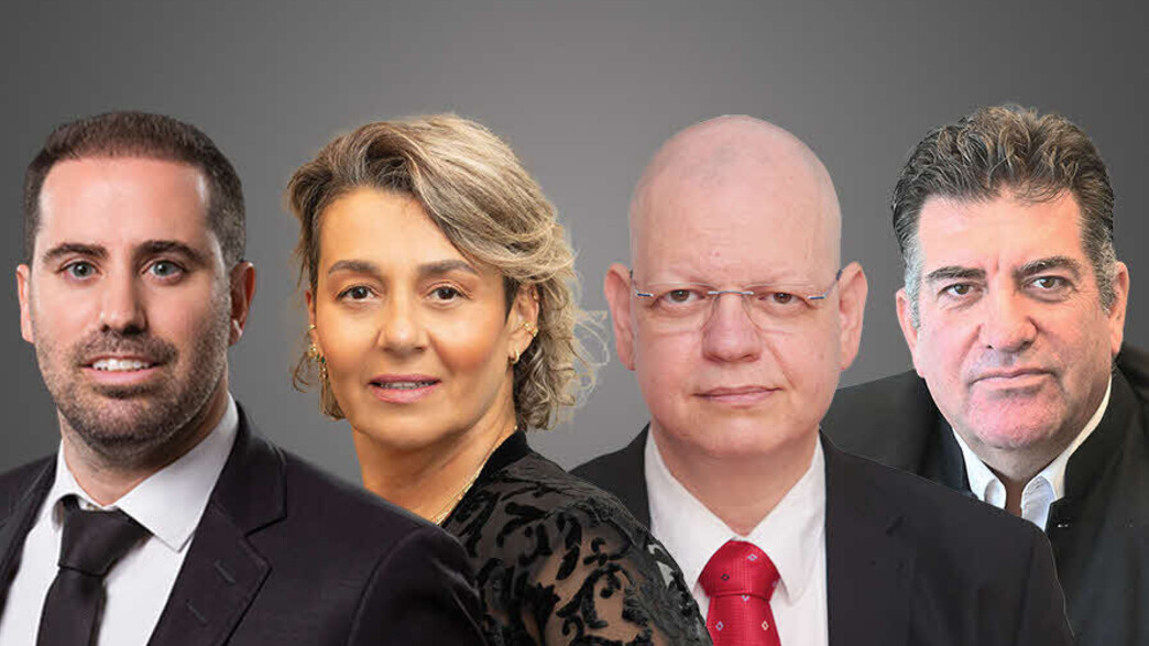 עורכי הדין גיא שדה, רן מובשוביץ, לורית גרון ואילן יעקובוביץ עורכי הדין גיא שדה, רן מובשוביץ, לורית גרון ואילן יעקובוביץ