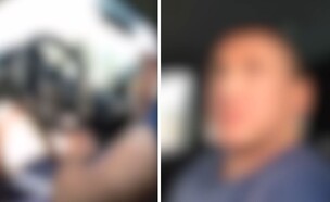 תפיסת הנהג בכביש 4 ליד נהריה