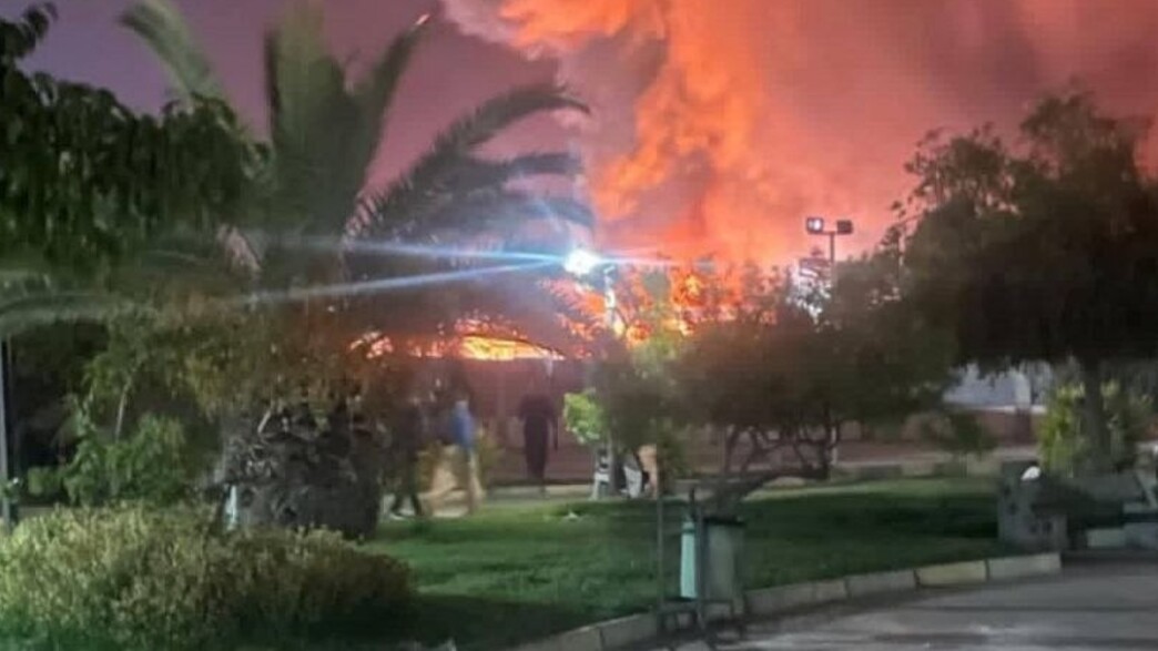 תמונה שפרסמה האופוזיציה האיראנית תמונה שפרסמה האופוזיציה האיראנית
