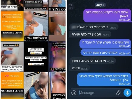 הפרופיל הפיקטיבי בטלגרם שעוקץ גברים באלפי שקלים: "ראיתי את התמונות וחטפתי סחרחורת"