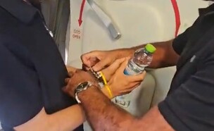 מעצר בוריס אליושין (צילום: דוברות המשטרה)