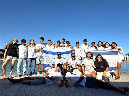 המשלחת הישראלית לאליפות אירופה לנוער (איגוד השייט)