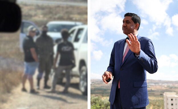חבר הקונגרס רו קאנה בביקור ביו"ש (צילום: מתוך עמוד רשת X של רו קאנה)