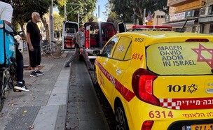 זירת הירי בשדרות ירושלים ביפו