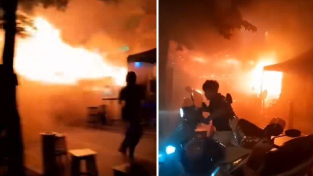 שריפת בבר בבנגקוק שריפת בבר בבנגקוק