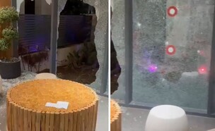 זירת ההרס בבניין באור יהודה