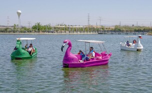 האגם בפארק מחל באר שבע (צילום: אנמה מירב אוחיון)