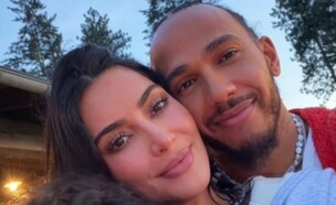 קים קרדשיאן לואיס המילטון בחופשה (צילום: instagram)