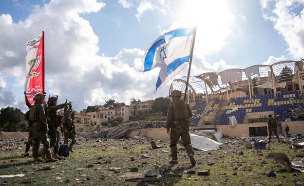 פעילות כוחות צה"ל בבינת ג'בייל (צילום: דובר צה"ל)