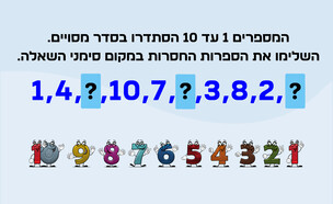 חידת הצמדים (איור: הפרופסור הלא המפוזר)