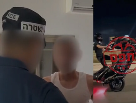 הרמות גלגל וזיגזג בכביש: כך נתפסו האופנוענים על חם
