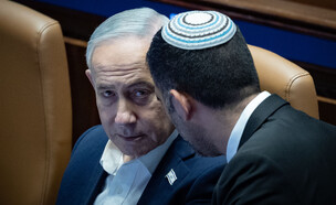 דיון במליאה בחוק להחלשת התקשורת (צילום: יונתן זינדל, פלאש 90)