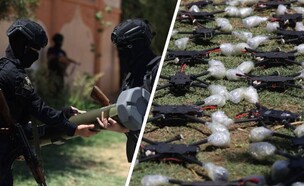 התמונות החריגות (צילום: מתוך תיעוד שעלה ברשתות החברתיות, שימוש לפי סעיף 27א' לחוק זכויות יוצרים)