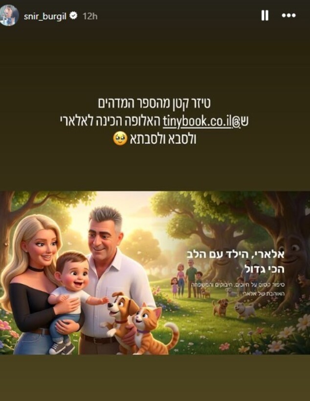 הסטורי של שניר בורגיל - שעורר נגדו מטח ביקורות הסטורי של שניר בורגיל - שעורר נגדו מטח ביקורות