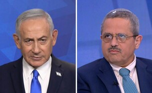 רוני אלשיך, בנימין נתניהו (צילום: אלשיך: מתוך "מהדורה מוקדמת", חדשות 12 | נתניהו: מתוך "שבע", חדשות 12)