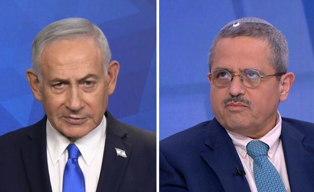 רוני אלשיך, בנימין נתניהו (צילום: אלשיך: מתוך "מהדורה מוקדמת", חדשות 12 | נתניהו: מתוך "שבע", חדשות 12)
