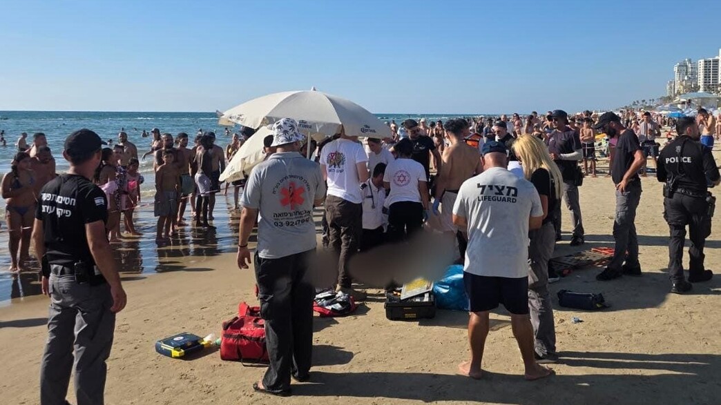 אירוע טביעה בחוף הסלע בבת ים אירוע טביעה בחוף הסלע בבת ים