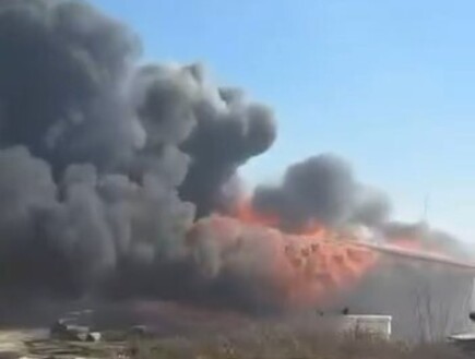שרפה מתפשטת בשומרון: 13 בתים עולים באש, תושבים פונו
