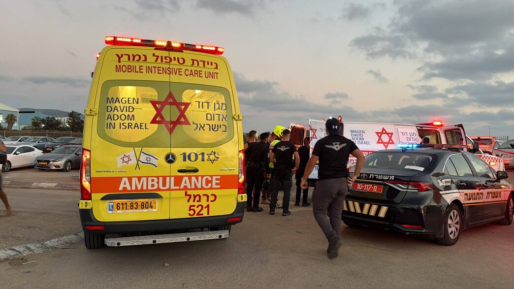 זירת הדקירה בחיפה זירת הדקירה בחיפה